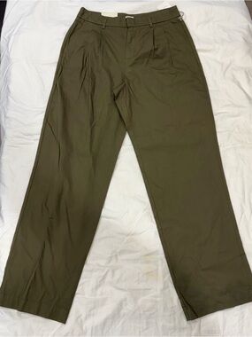 NWT Women's Olive Green Casual Trousers